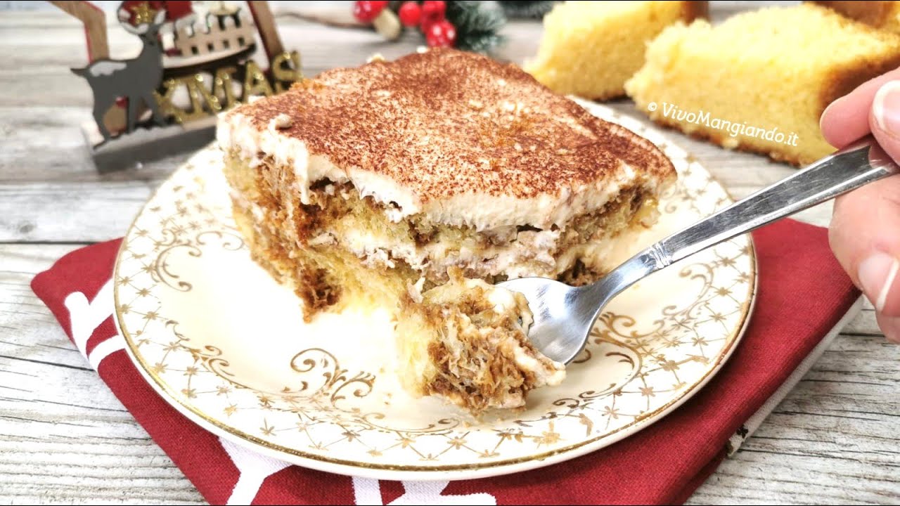 Tiramisù con pandoro, facile e golosissimo