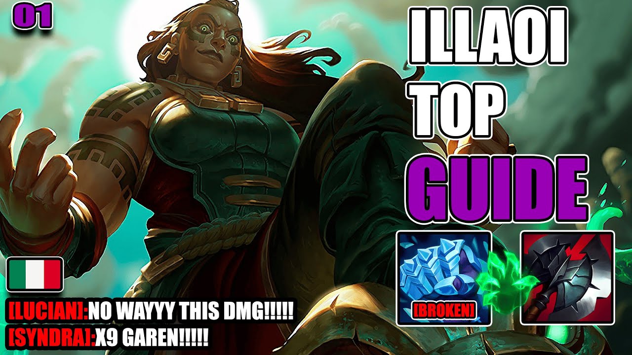 ILLAOI TOP SPIEGATO BENE 🔥 | Guida Completa ITA su Micro e Macro, League of Legends #01
