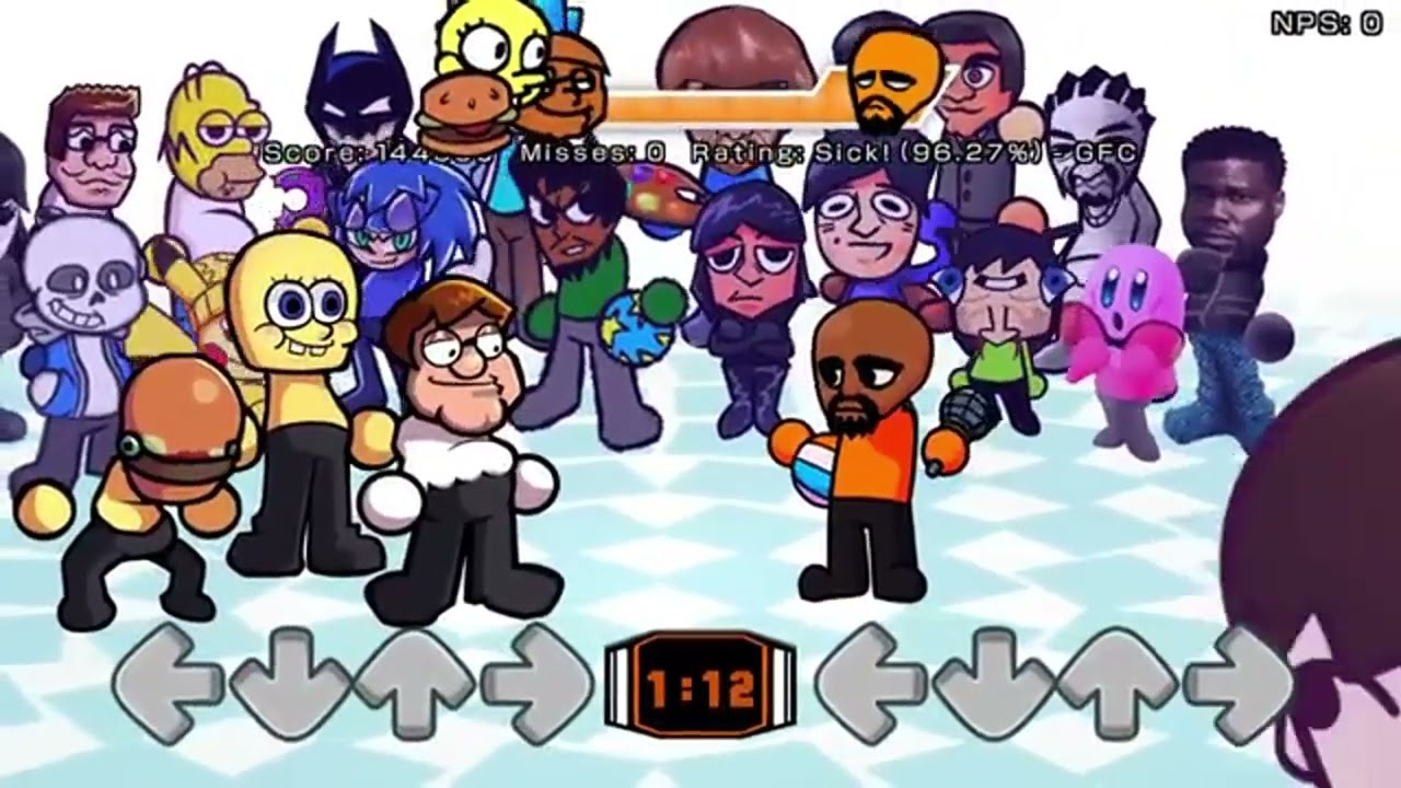 Mii funkin but Matt has a Chromatic Scale [+Chromatics]