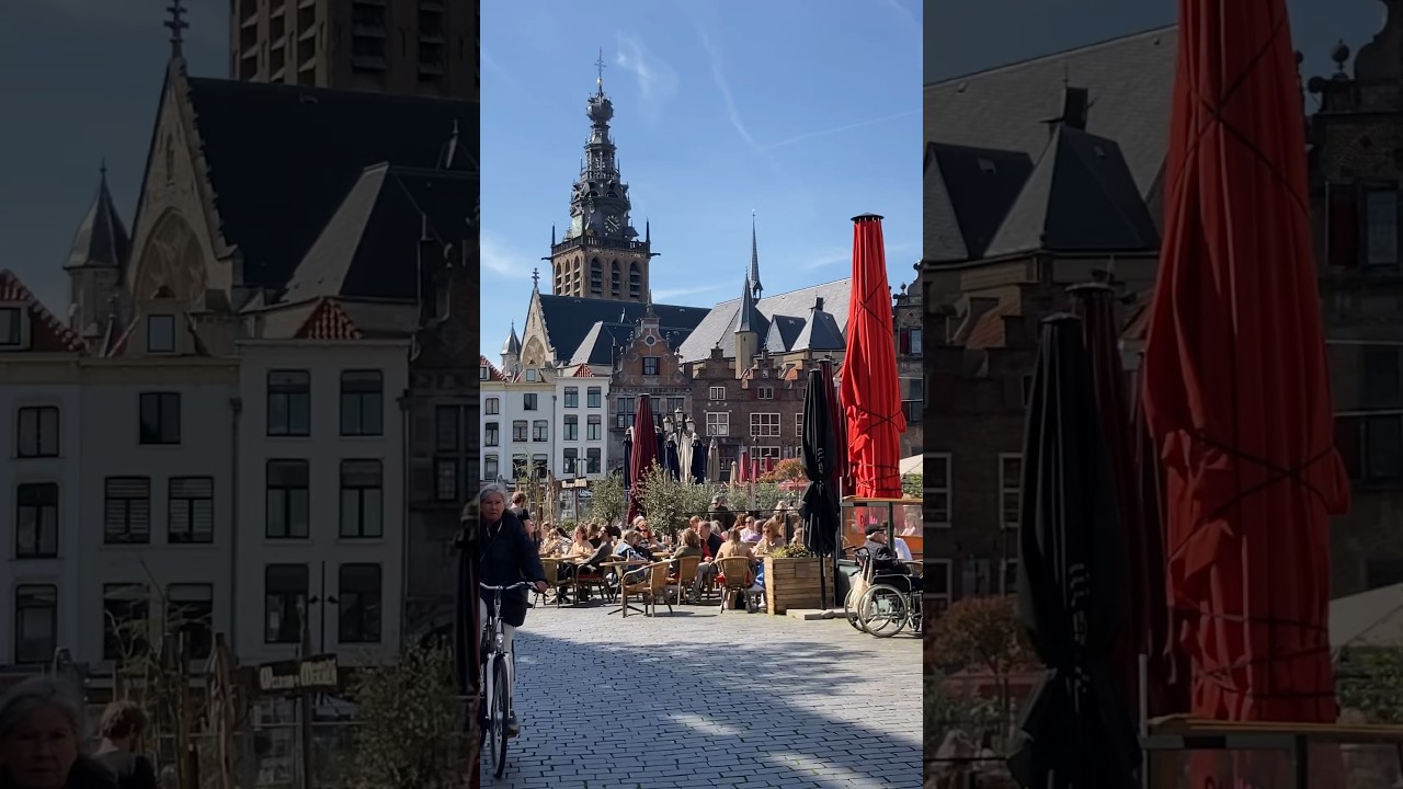 Nijmegen, Netherlands 🇳🇱 The oldest city in Holland #nijmegen #4k #walk #travel #europe