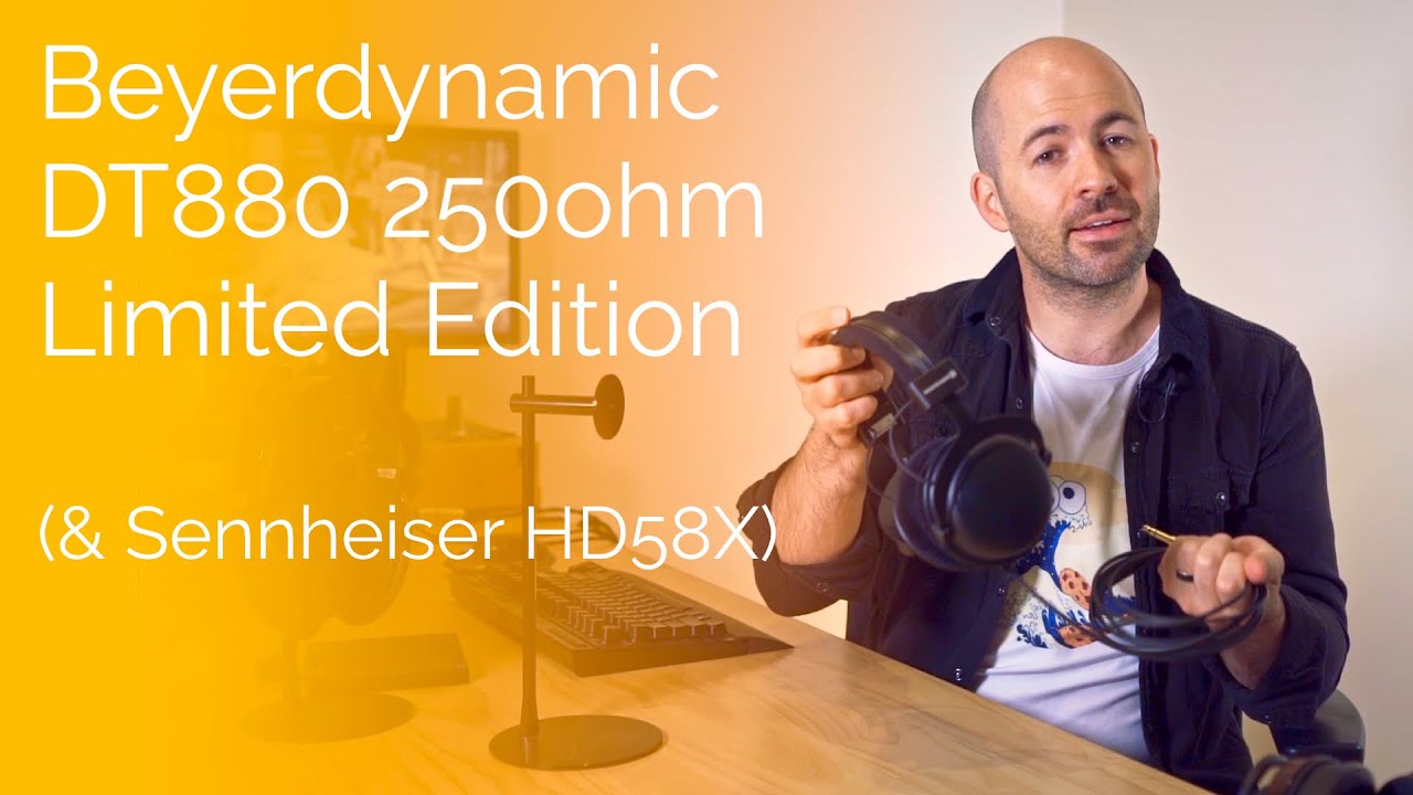 Beyerdynamic DT880 Premium Limited Edition Black 250ohm Headphone Review & HD58X Comparison