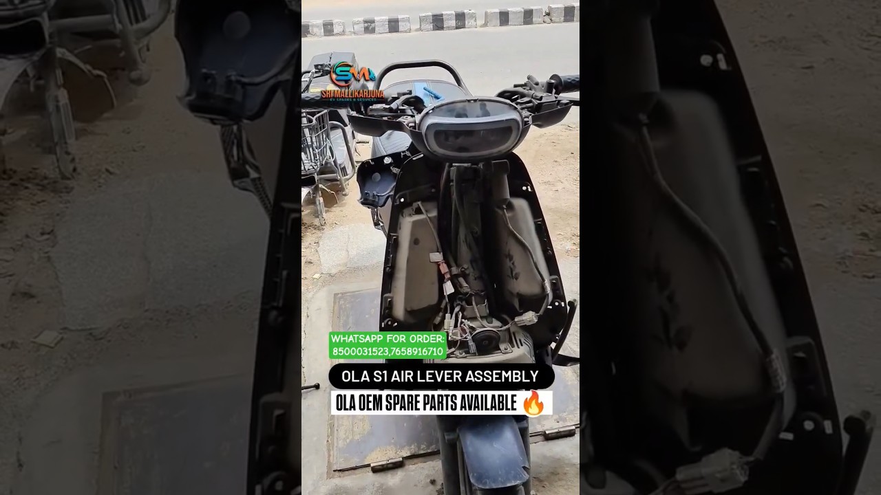 OLA S1AIR LEVER ASSEMBLY CHANGE, OLA OEM SPARE PARTS AVAILABLE, OLA EV SPARES PARTS, OLA SPARE PARTS