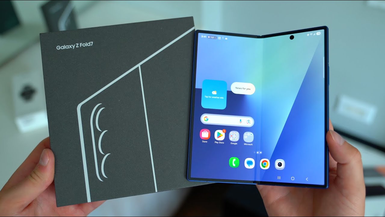 Samsung Galaxy Z Fold 7 Unboxing!