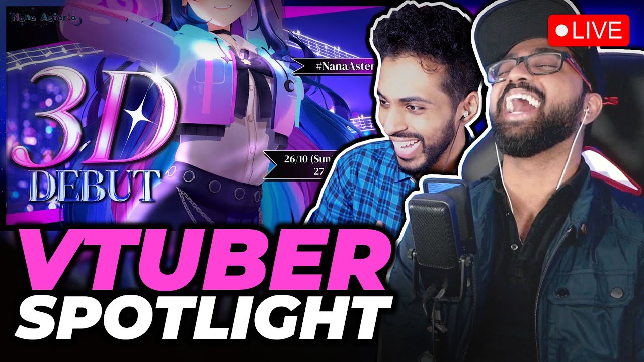 Nana Asteria 3D Debut 2025 Watch Party | Indie VTuber Spotlight!