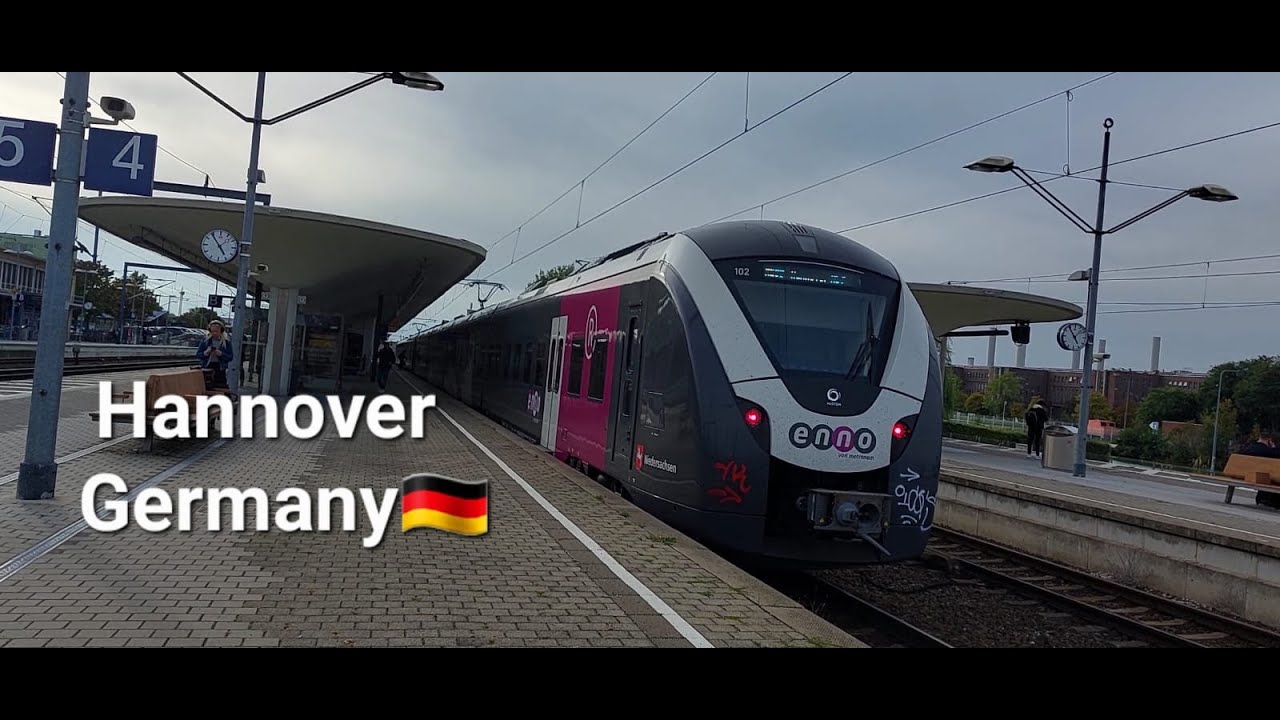 Hannover Hbf, Germany🇩🇪- Hannover Walking Tour [4K] HD- Nidersachsen