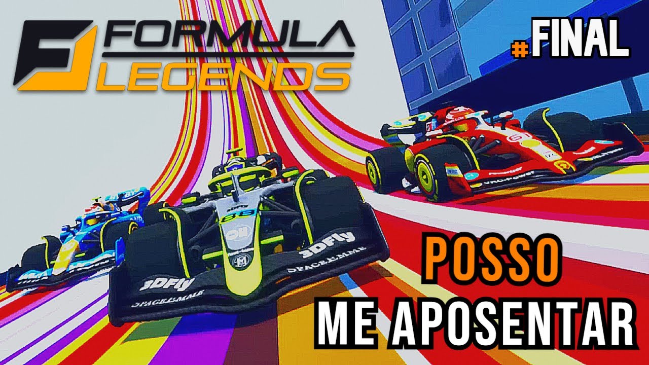 Campeão e Aposentado - FORMULA LEGENDS -  #FINAL - Pt-Br