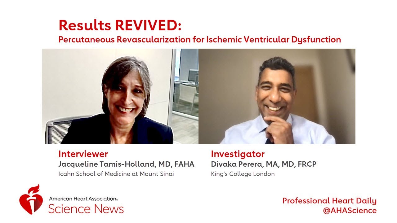 REVIVED Results - Divaka Perera, MA, MD, FRCP