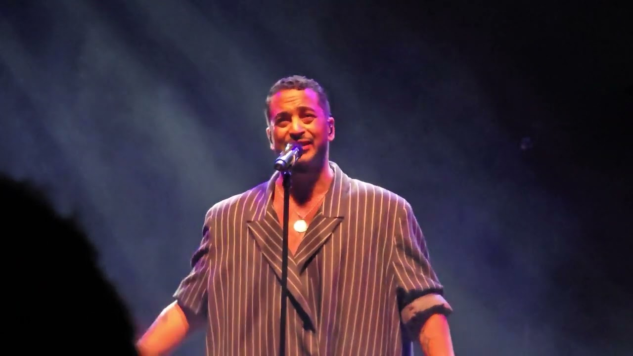 Slimane,  Eurovision contestant performs in London 2025