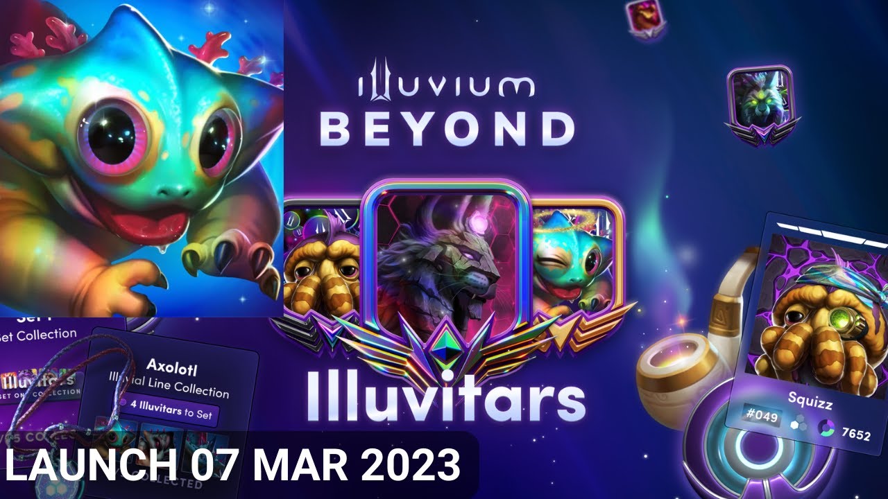 Illuvium: Beyond Is Coming - Prepare for March 7th! Illuvitars launch date 3/7/2023. #illuvium