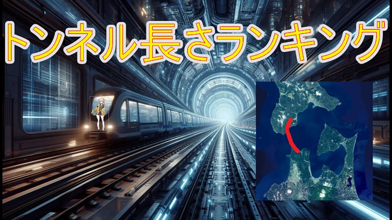 【国内】トンネルの長さランキング 2024年現在