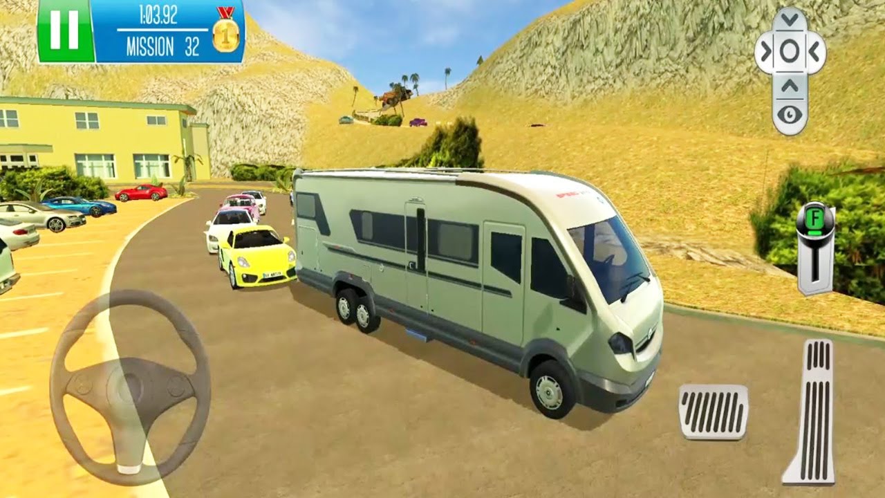 Driving Camp Van on Mountains #10 – Island Road Sim | Android Gameplay