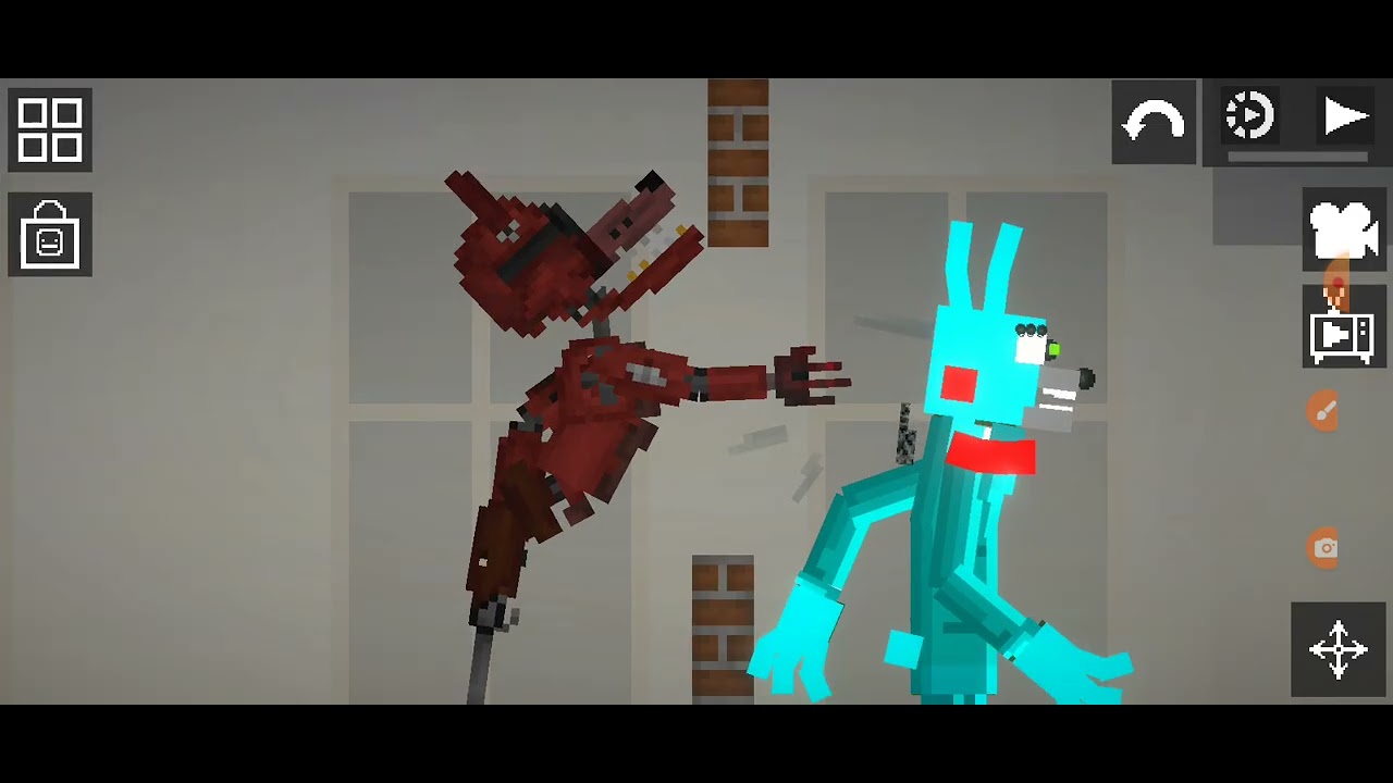 Los toy fnaf 2 vs los personajes de fnaf 1