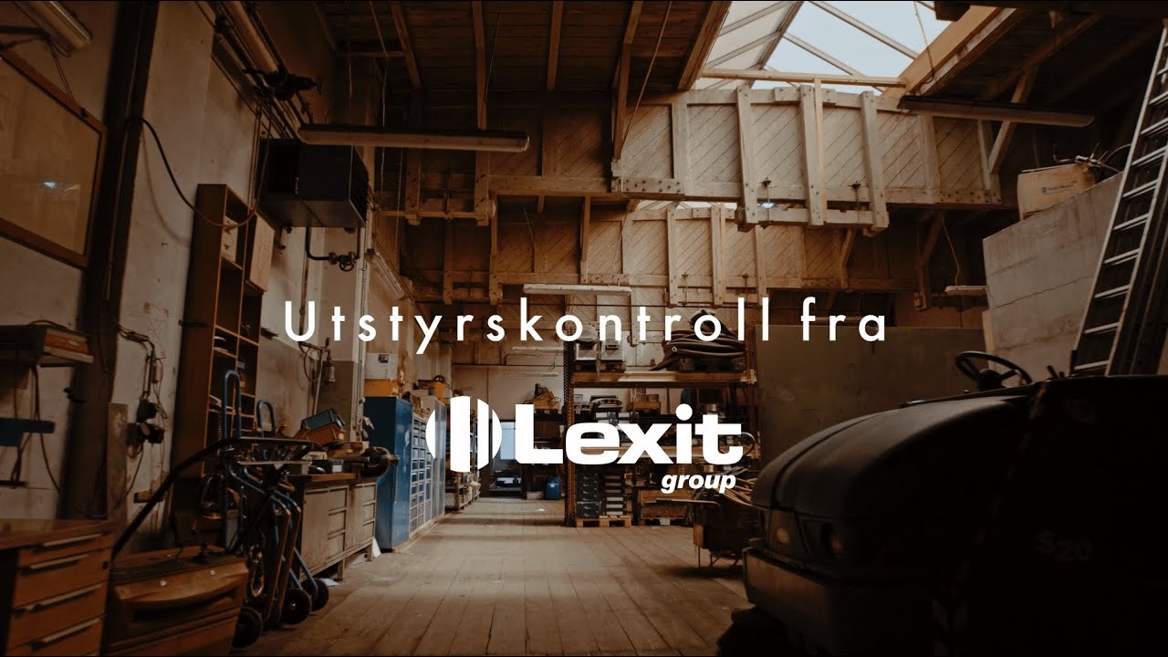 Utstyrskontroll fra Lexit