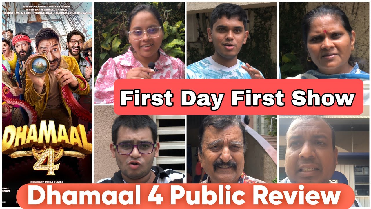 Dhamaal 4 Movie Public Review First Day First Show In Mumbai