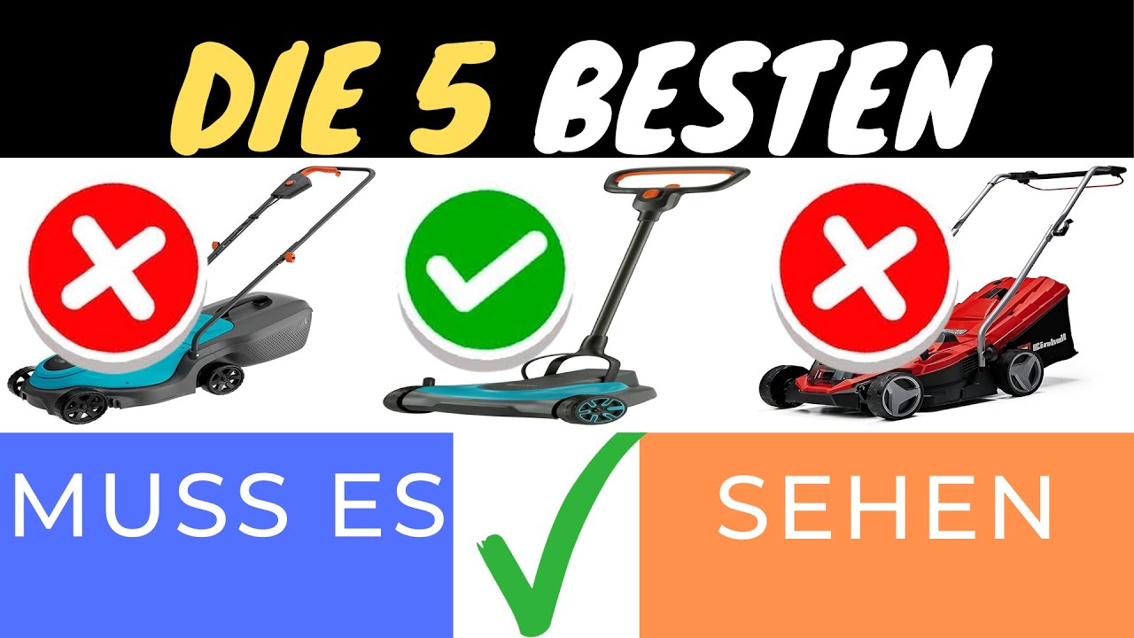 DIE TOP 3 AKKU-RASENMÄHER SETS 2025 🌿🔋 – LEISE, EFFIZIENT & MIT ZWEITAKKU!