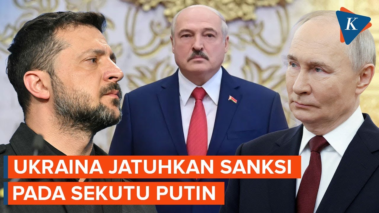 Bantu Rusia, Ukraina Jatuhkan Sanksi pada Presiden Belarus Alexander Lukashenko