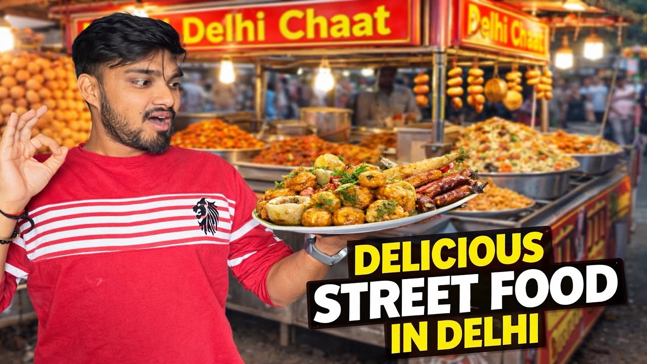 I Ate the Most Delicious Food in Delhi (West Sagarpur secret🤫)😋 #vlogger #streetfood 