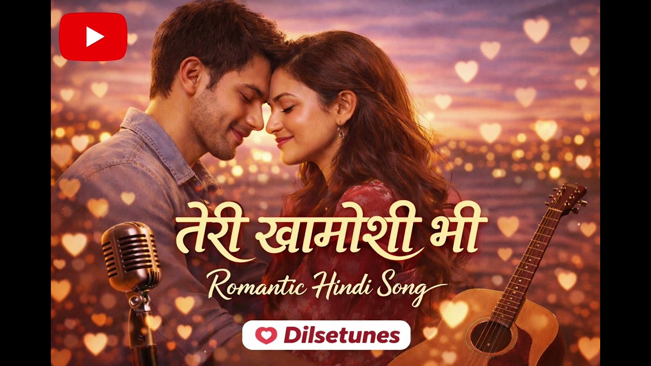 तेरी खामोशी भी ❤️ | Romantic Hindi Song 2026 | #hindiromanticsong