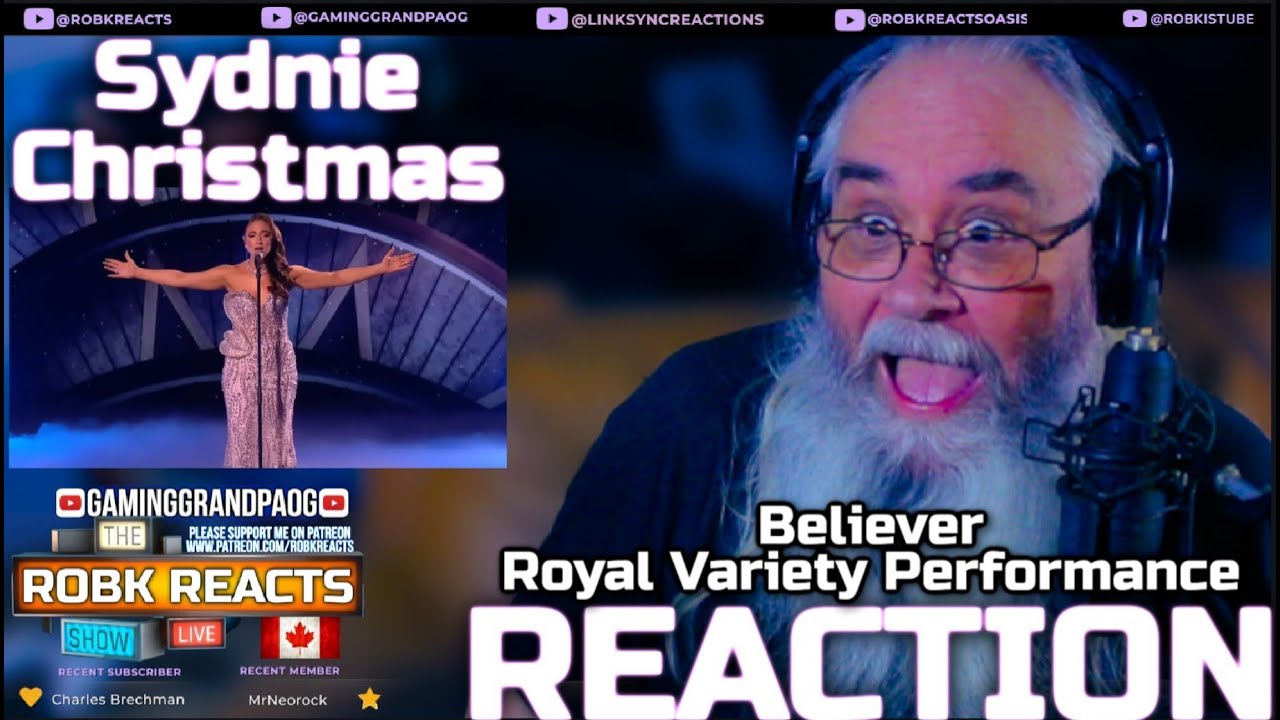 Sydnie Christmas - Believer- Royal Variety Performance | First Time Hearing Reaction - Requested!
