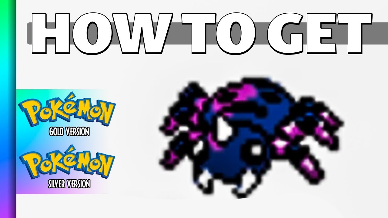 HOW TO GET Spinarak in Pokemon Gold and Silver