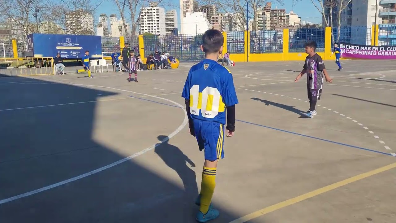 BOCA JR vs  CORVALAN....categoría 2012