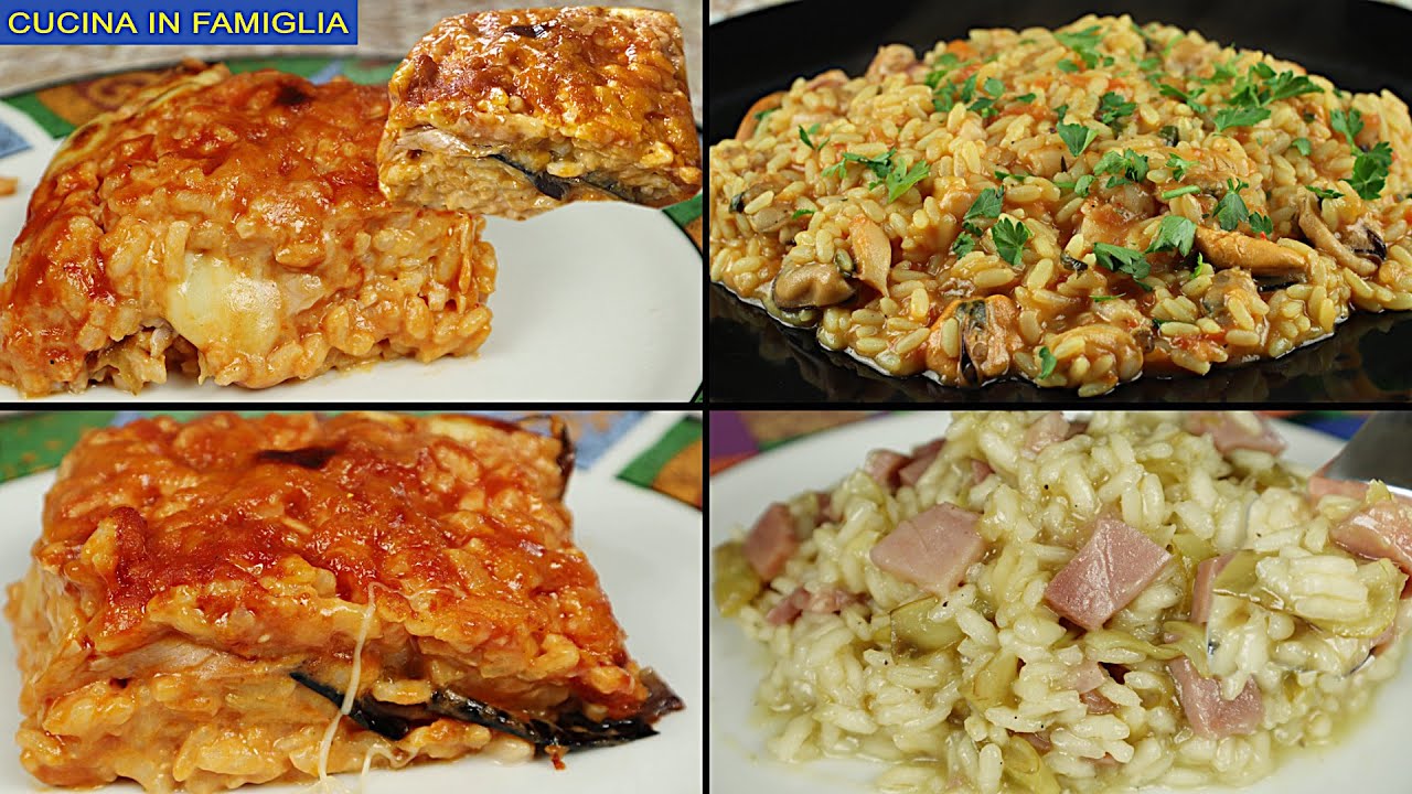 😋 ECCO 3 IDEE SFIZIOSE PER CHI AMA I RISOTTI 😋