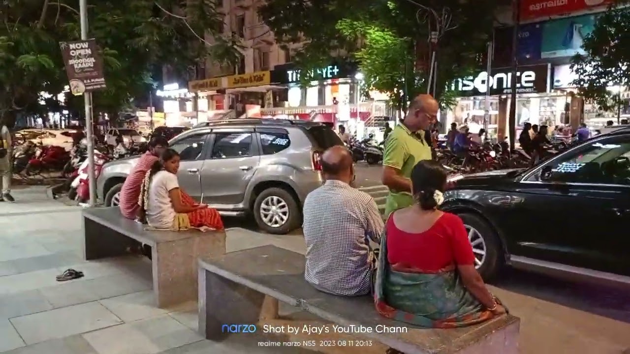 Coimbatore RS Puram Road Vlog