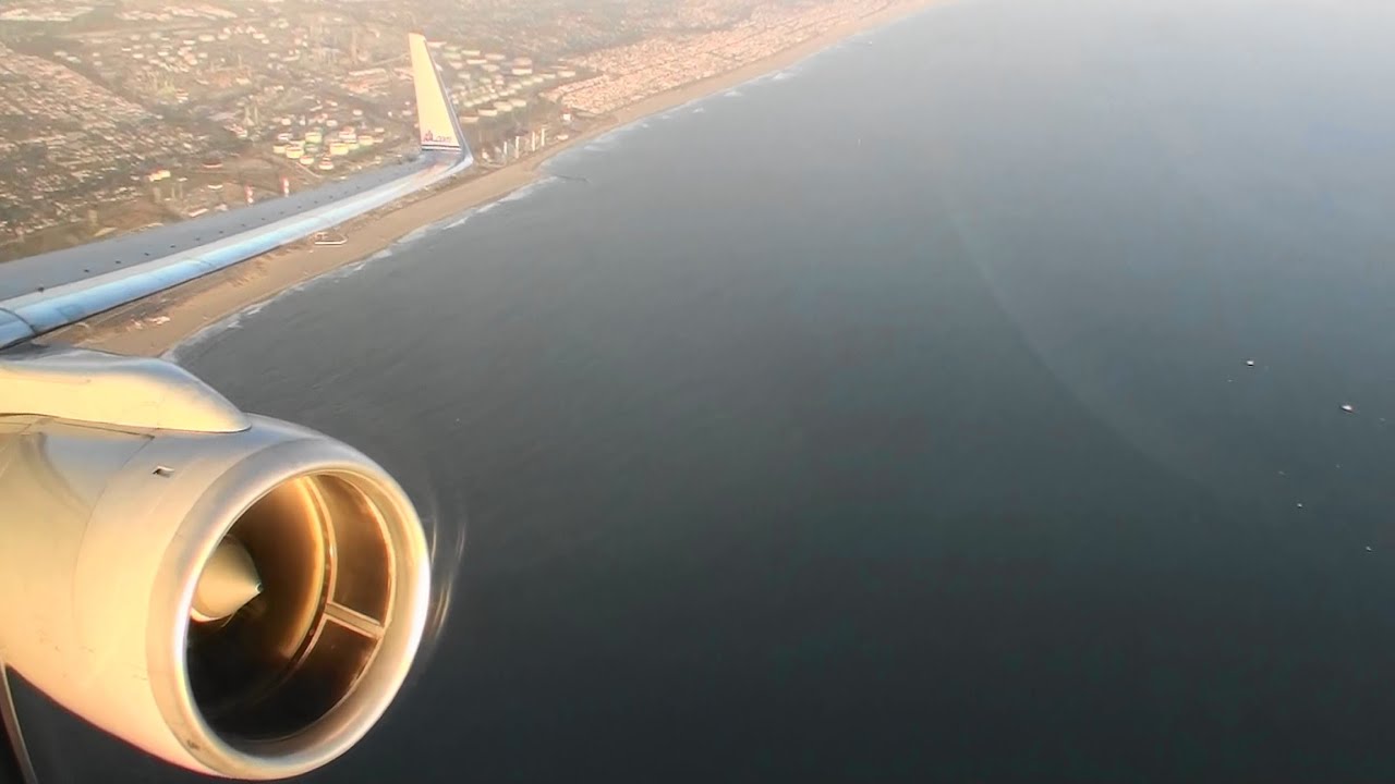 Absolutely Stunning HD 757 Takeoff From Los Angeles California!!!