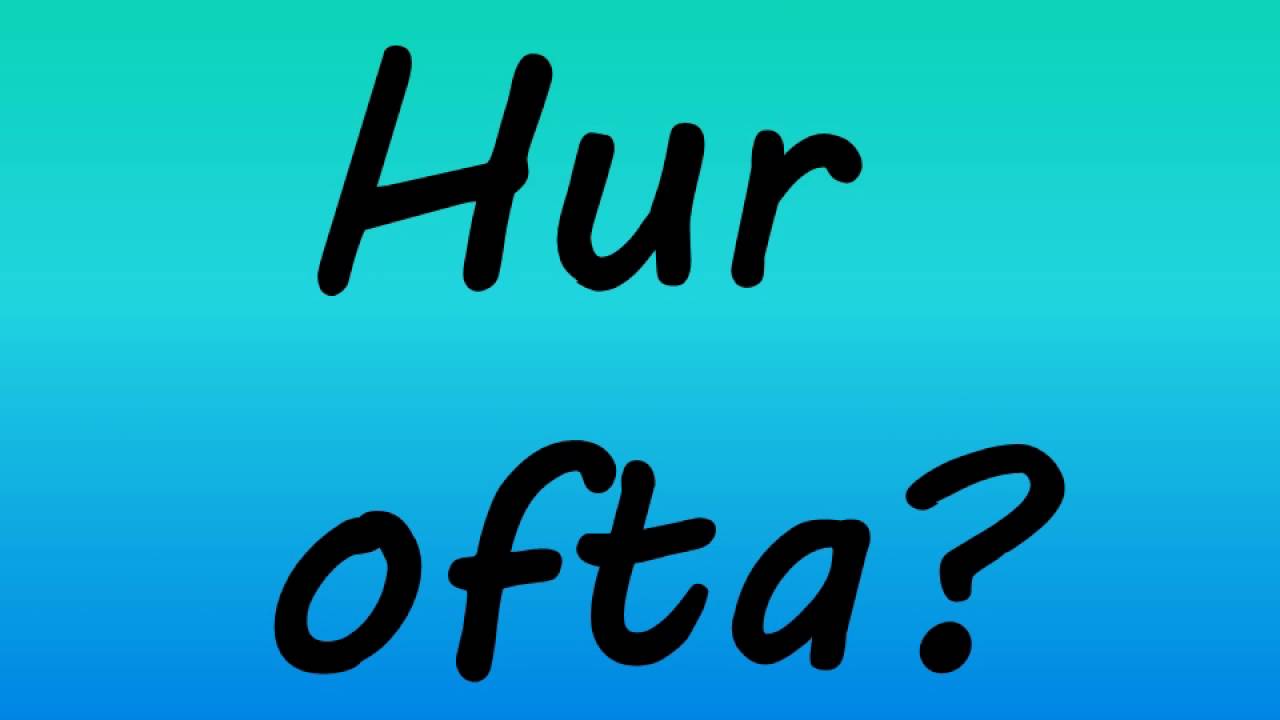 Frågeord
