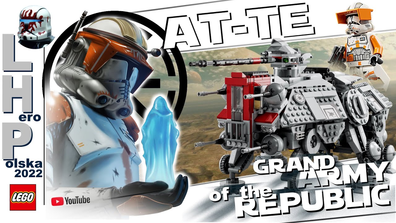 AT-TE Walker Lego 75337 Star Wars 2022 Recenzja