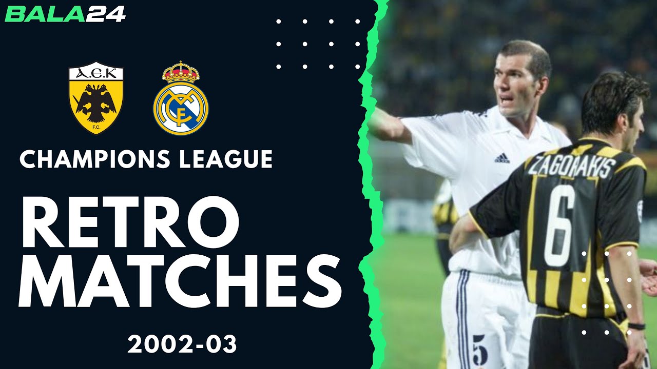 Retro Matches: AEK Athens-Real Madrid 3-3