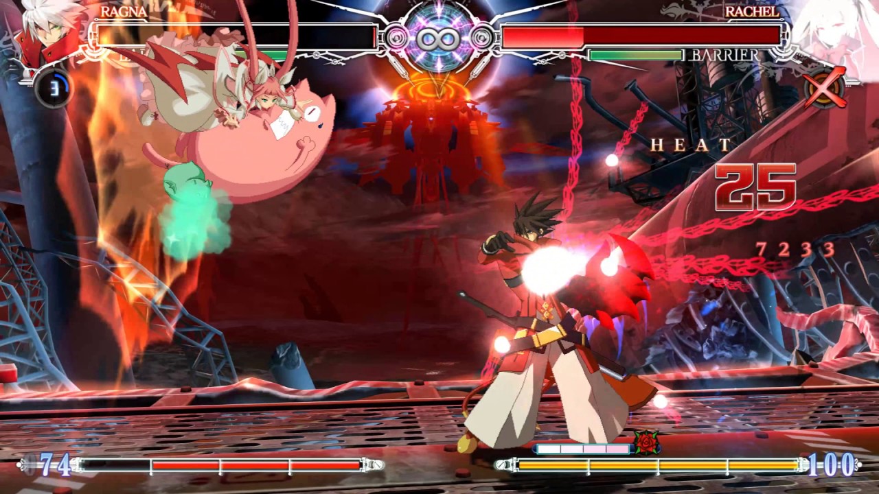 【BBCF】 - Ragna 8608 Damage Combo