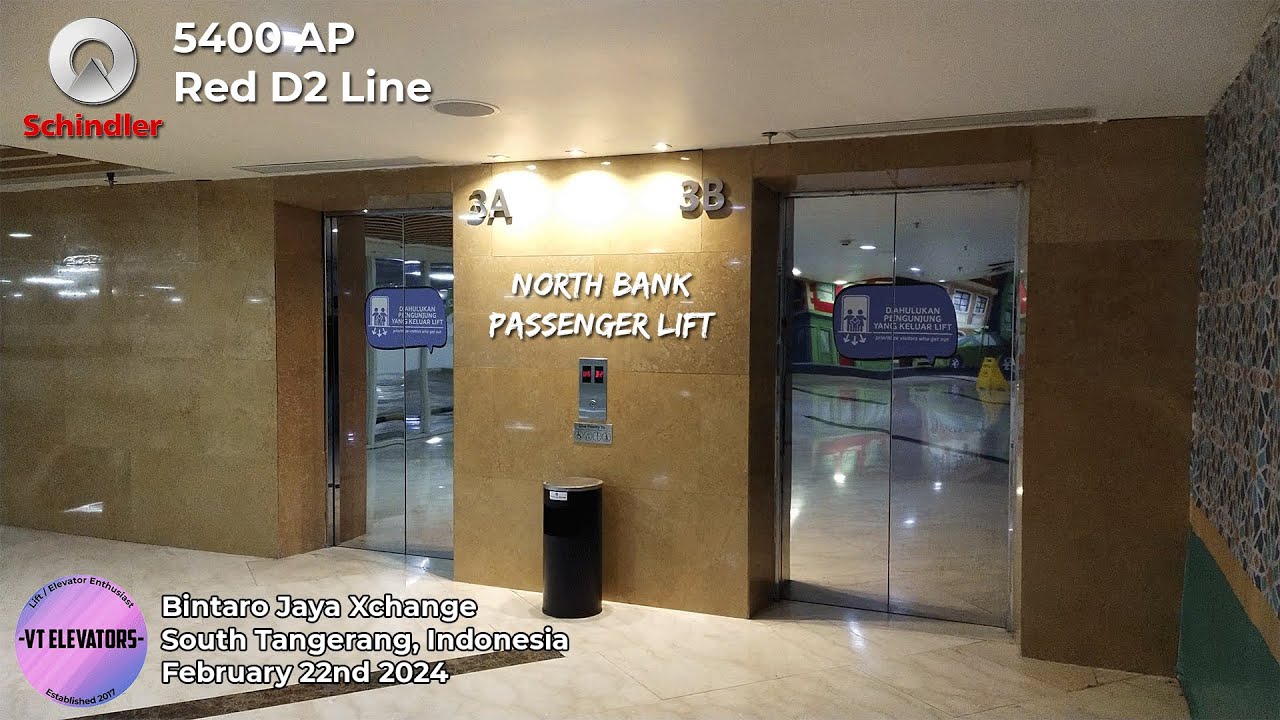 Schindler 5400 AP Passenger Lifts - Bintaro Jaya Xchange, South Tangerang (North)