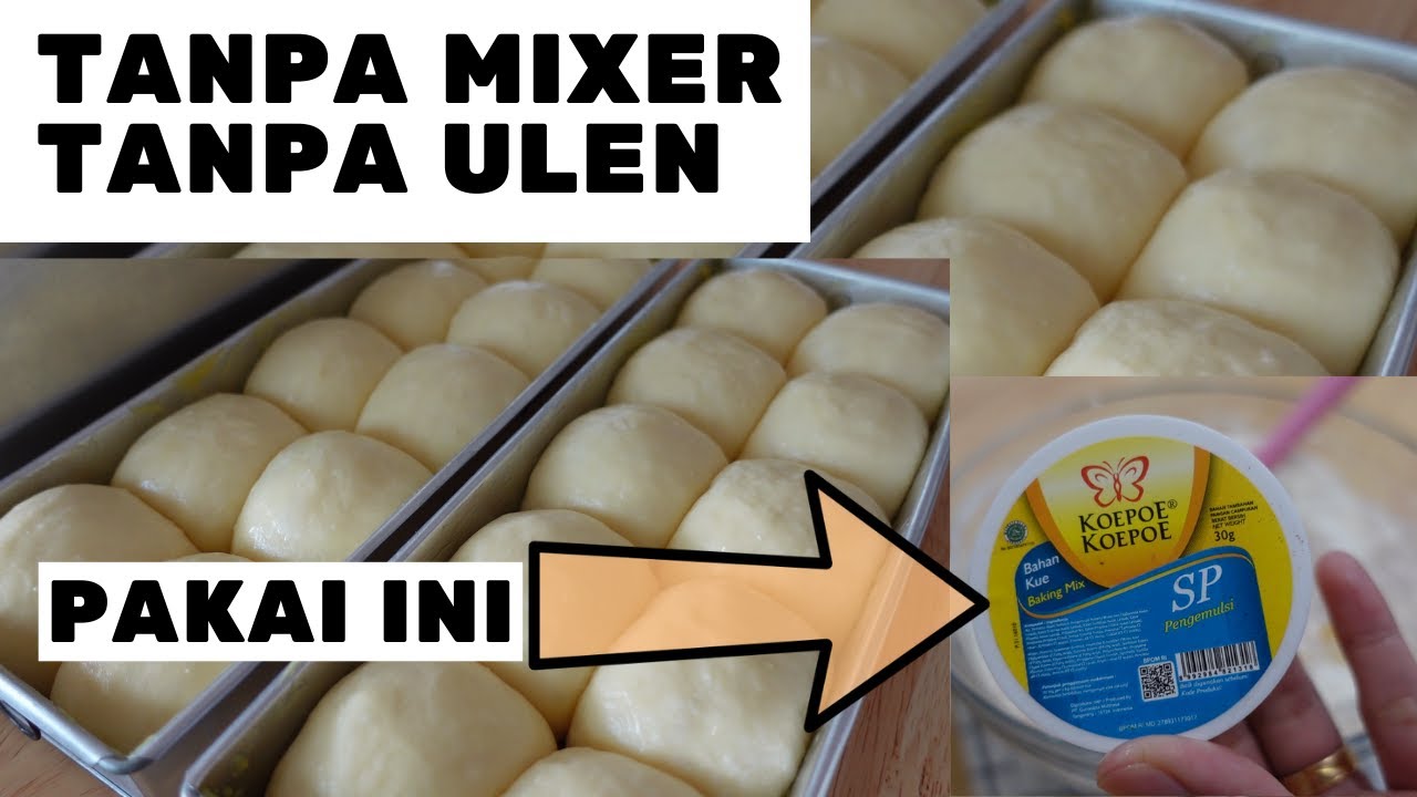 ROTI SOBEK EMPUK DAN LEMBUT PAKAI SP