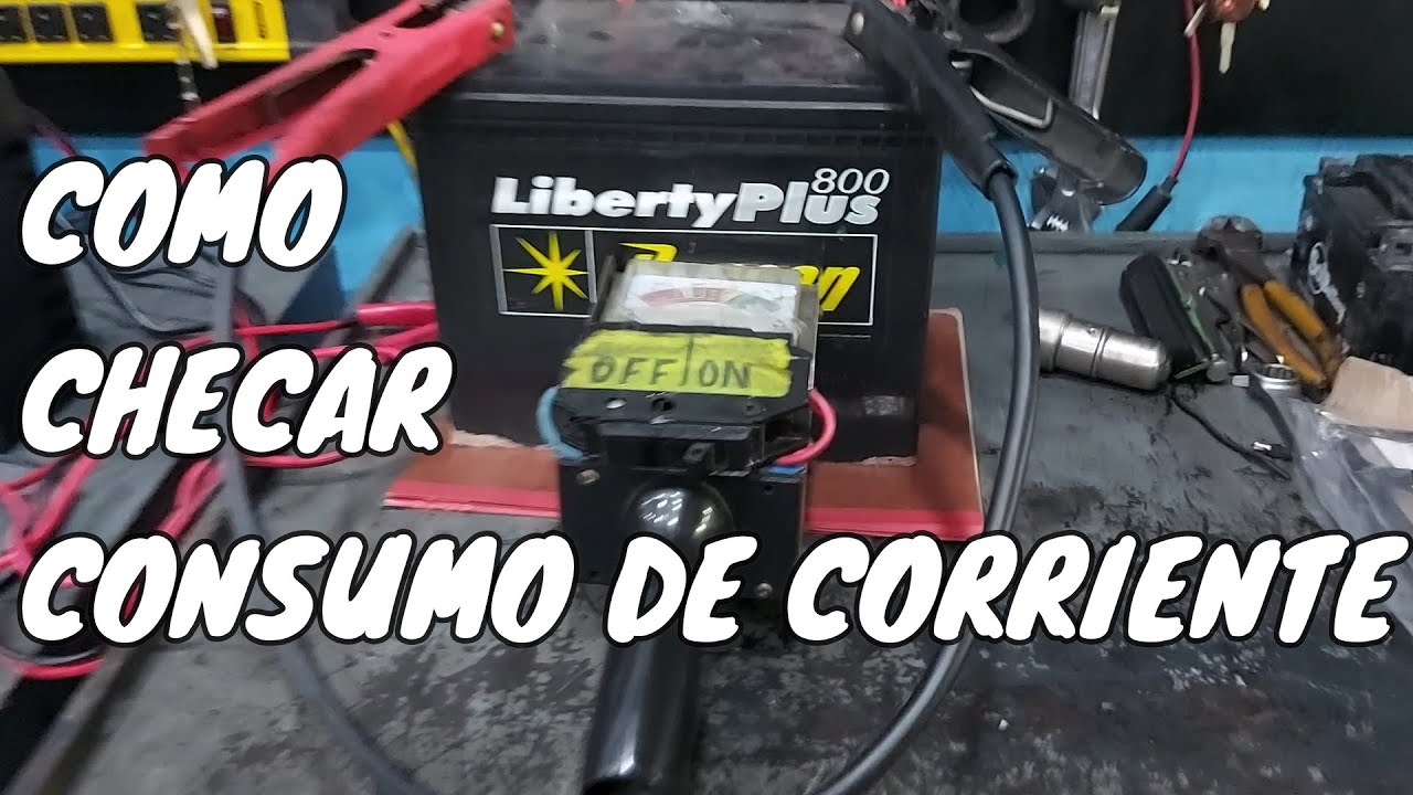 Como PROBAR BATERIA DE AUTO antes de medir FUGA DE CORRIENTE