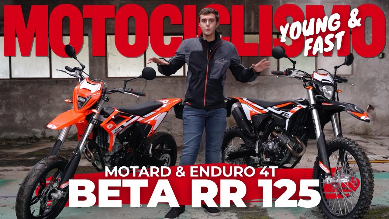 Beta RR Motard ed Enduro 125 T 2024, la prova Young and Fast