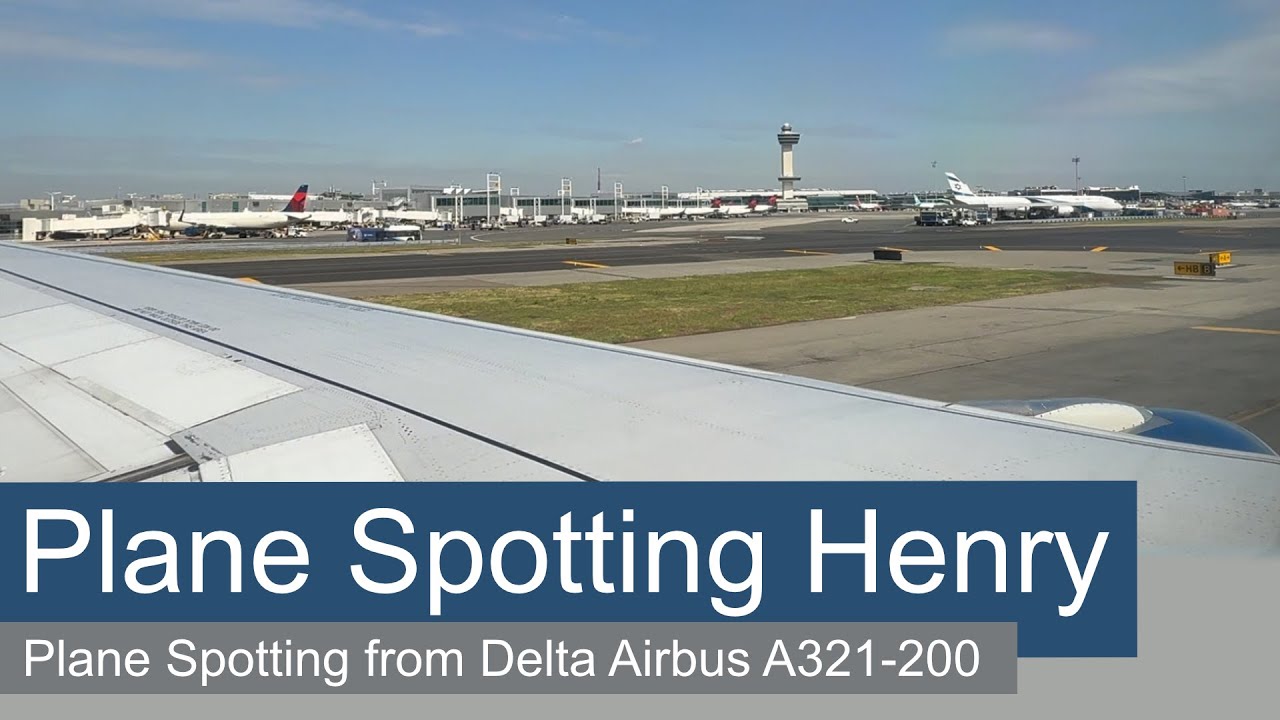 Plane Spotting from Delta Airbus A321-200