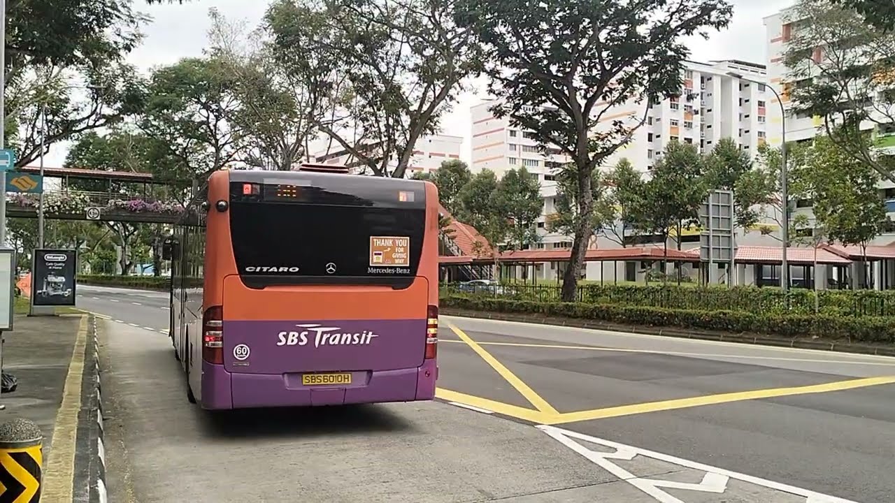 SBS Transit SBS6010H Mercedes O530 Citaro on 56