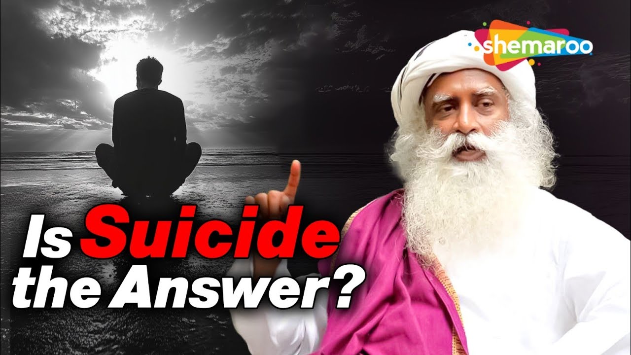 Is Suicide Ever Justified? | Sadhguru on Suicide: A Spiritual Take on Despair & Escape