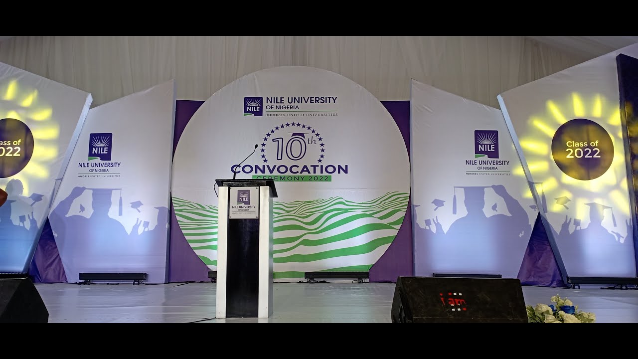 Nile University of Nigeria 10th Convocation Ceremony 2022