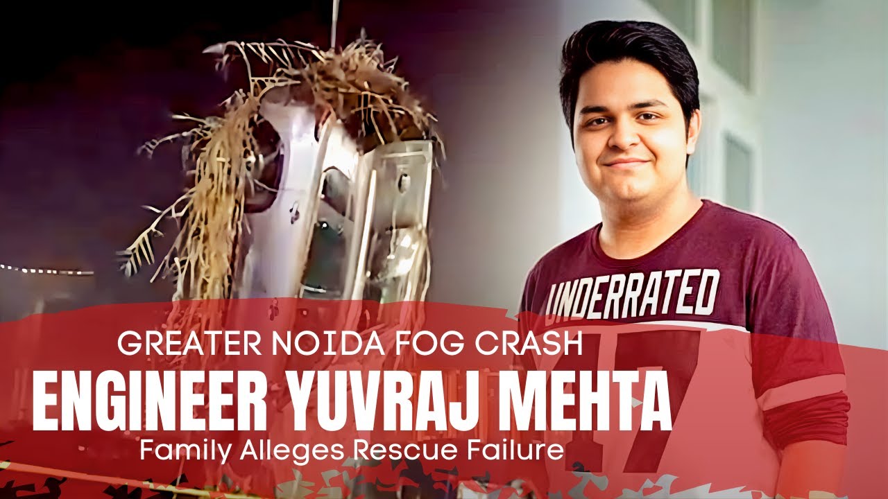 Greater Noida Haadsa: Yuvraj Mehta Ki M**t, Rescue Par Bade Sawalat | Eyewitness Bayaan Kyun Badla?