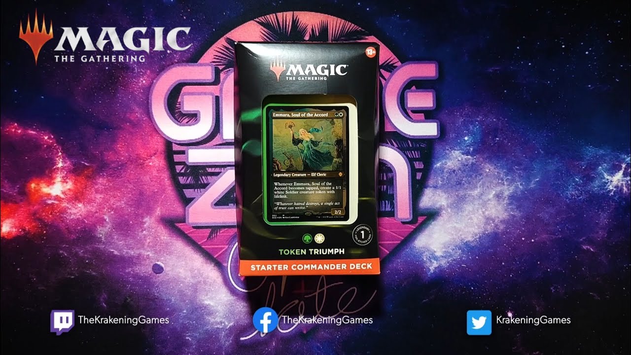 #MTG Token Triumph Starter Commander Deck