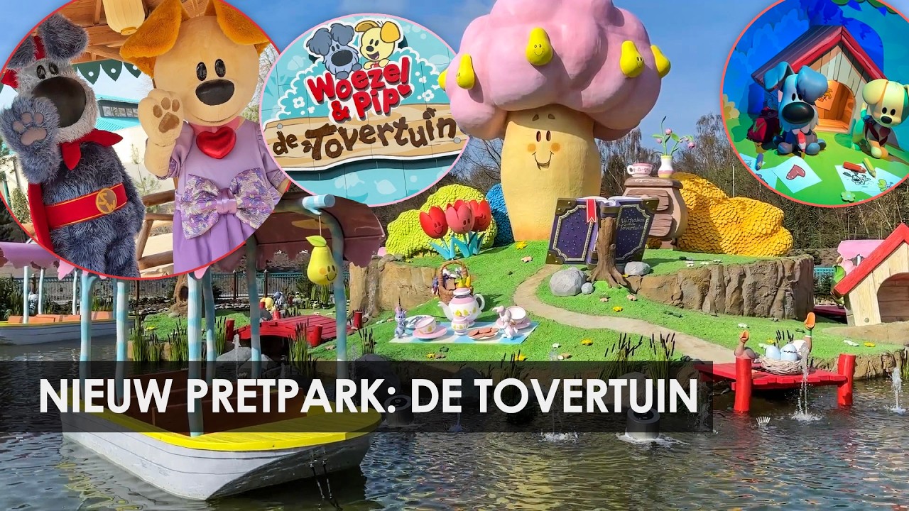 Nieuw Woezel & Pip-pretpark in Nederland: Avonturenpark de Tovertuin