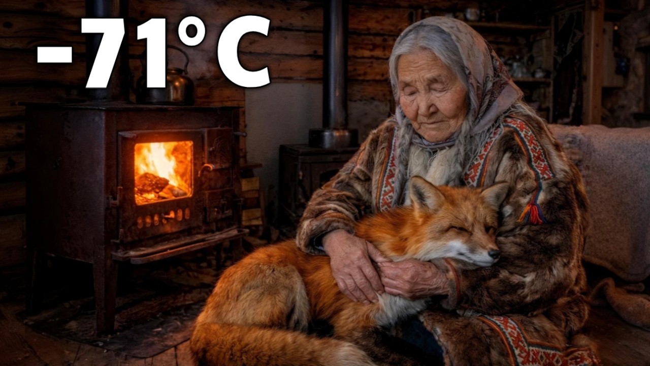 An 80-Year-Old Widow Saved a Frozen Baby Fox from the Deadly Siberian Blizzard ❄️🦊