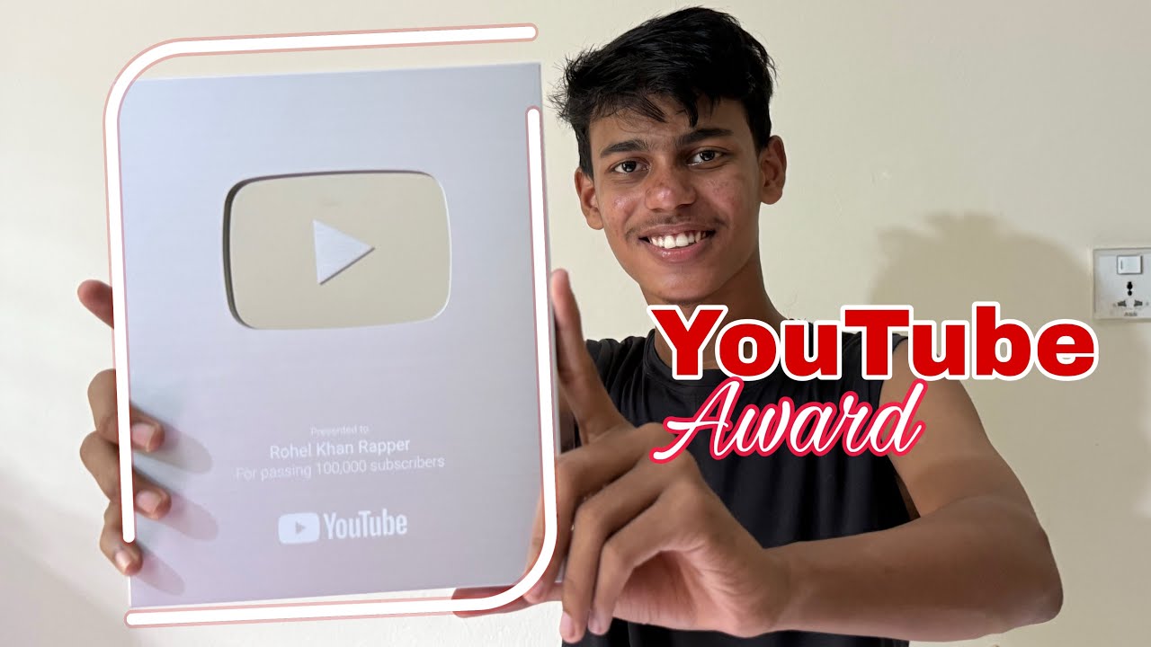 Started with a dream, now holding the Silver Play Button. 🙏🎶