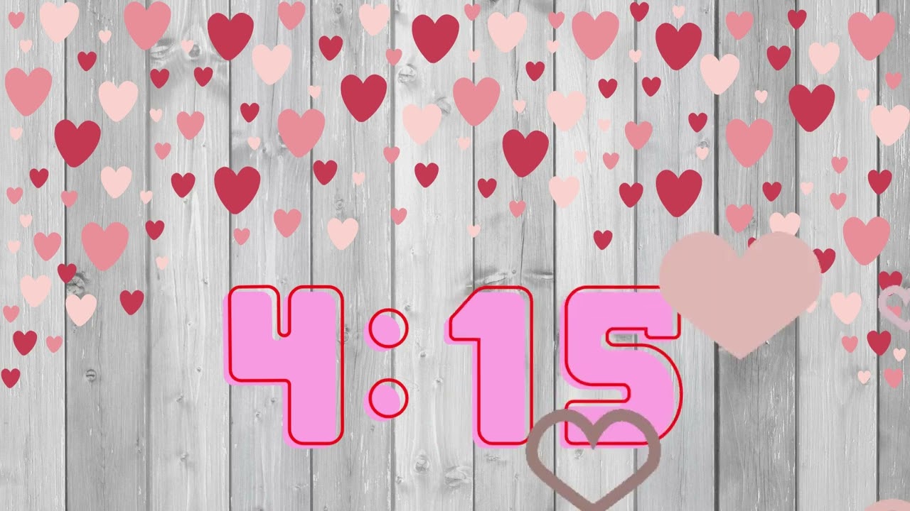 7 Minute Valentine's Countdown Timer