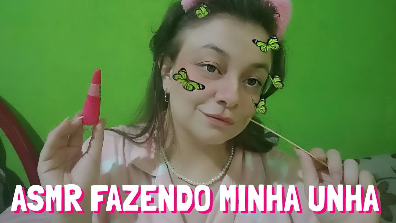 Asmr Fazendo Minha Unha 💅🏻 - Asmr Caseiro
