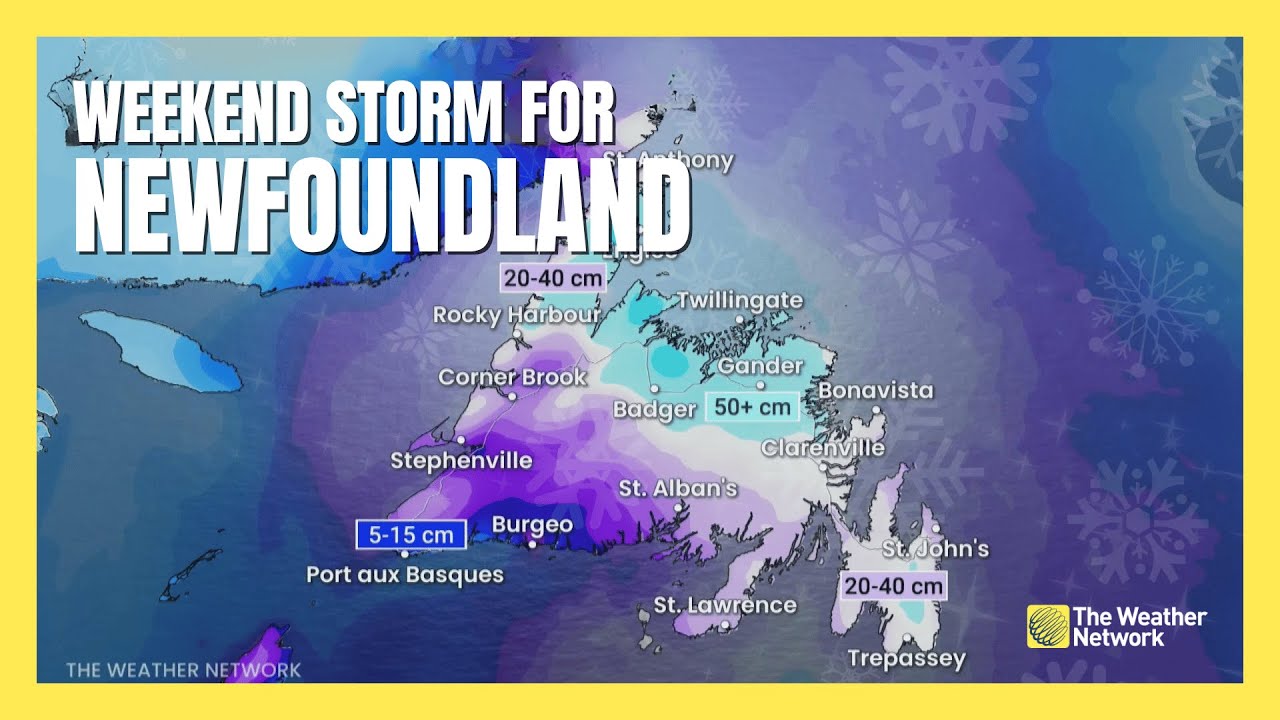 Newfoundland Braces for Yet Another Weekend Storm | #forecast