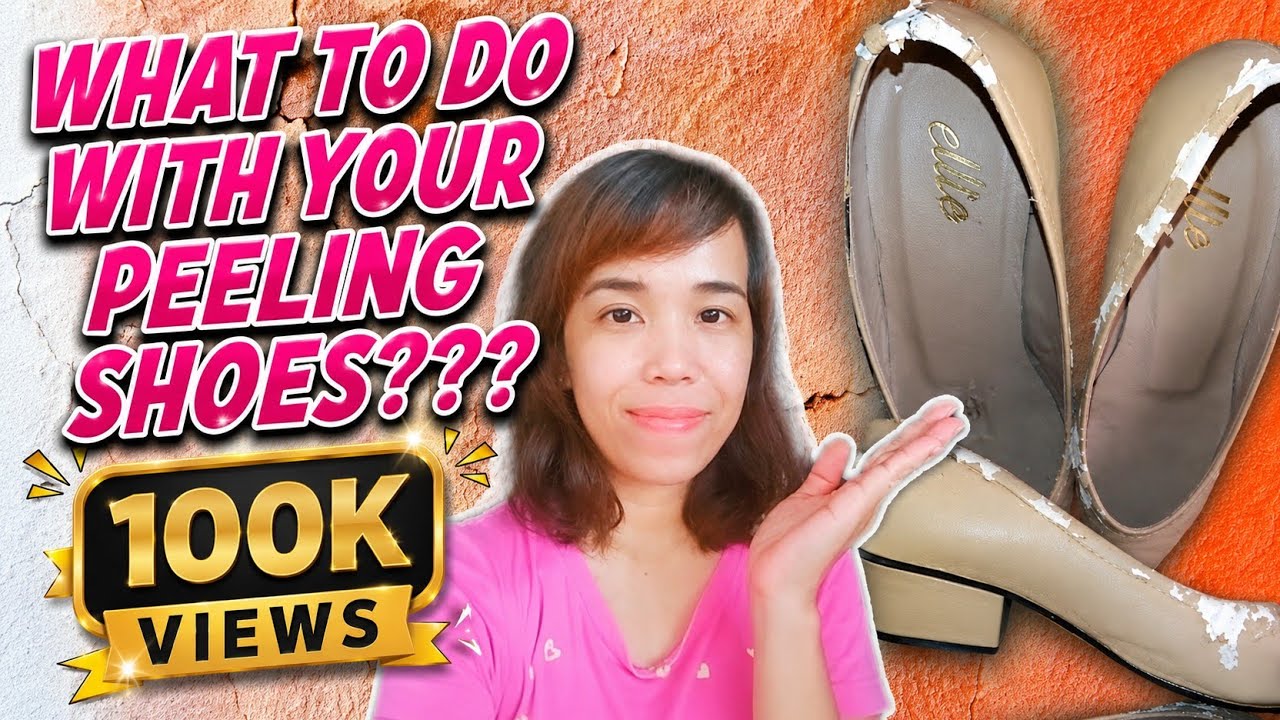 HOW TO MAKE YOUR OLD SHOES LOOKS NEW AGAIN || HOW TO FIX PEELING SHOES|| HOW TO REVAMP PEELING SHOES