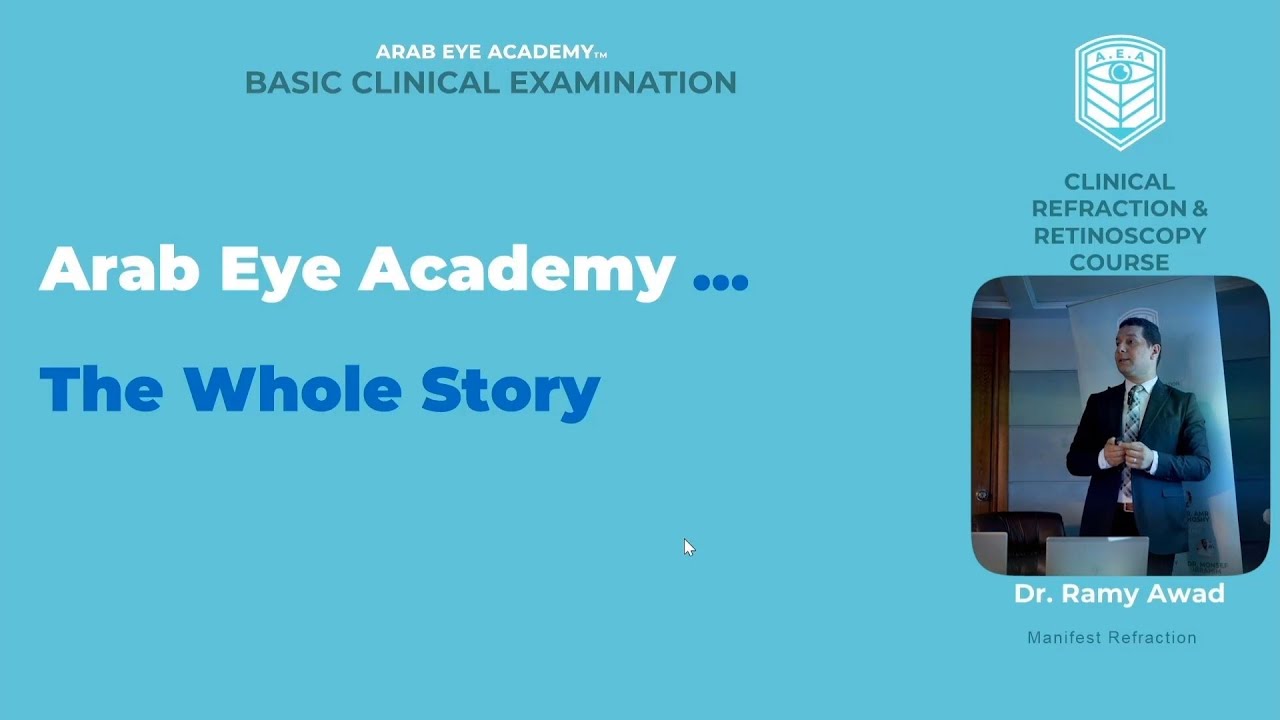 A big dream comes true: Welcome Note of Refraction and Retinoscopy Course